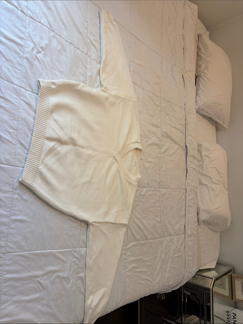 Garage Cream Comforter with Matching Pillow Shams